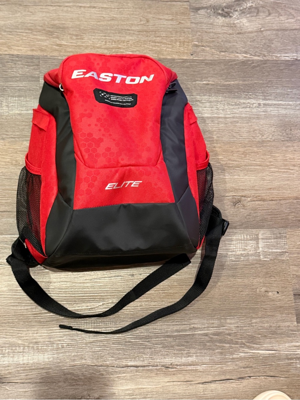 Easton Elite Red and Black Backpack